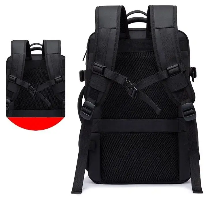  BANGE BG1908D Expand Your Horizons  Business & Travel Backpack for All Your Gear (17.3" Laptop)